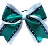 Image of Metallic Green Cheer Bow
